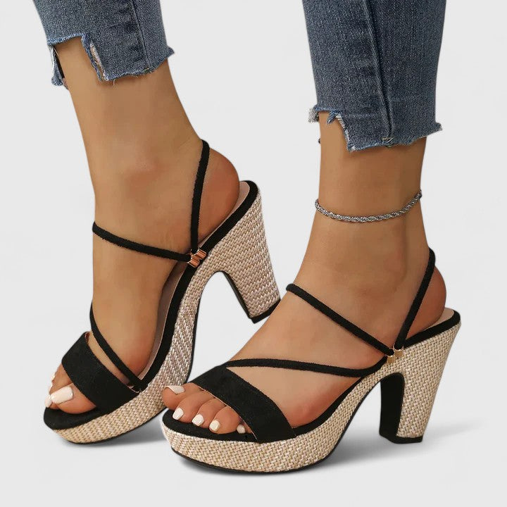 Abby | Sandaletter med klack
