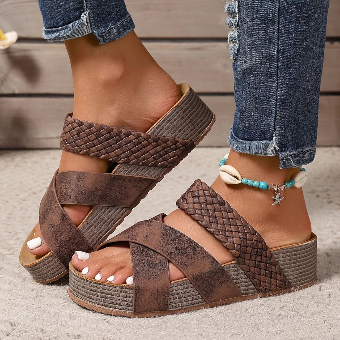 Abigail | Sandaler med remmar