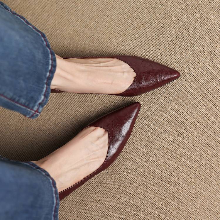 Aelra | Pumps i äkta läder