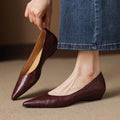 Obsidian | Pumps i äkta läder