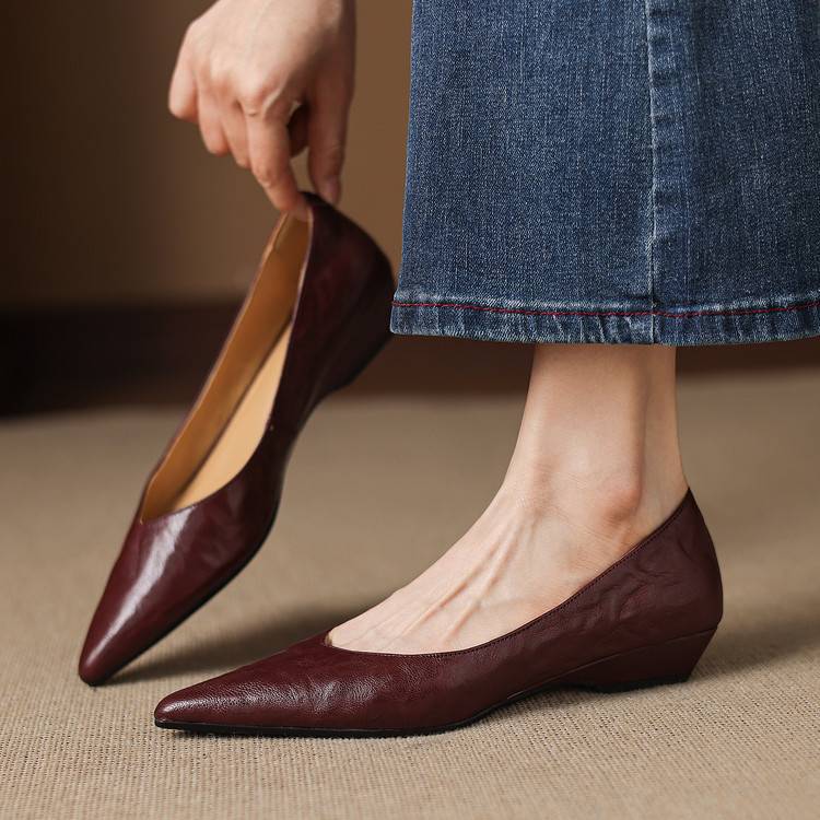 Aelra | Pumps i äkta läder
